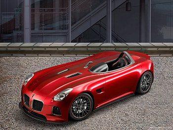Pontiac-Solstice-Sd-290, pontiac, auto, car, red HD wallpaper