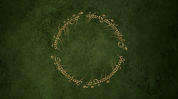 The One Ring, one ring, elvish, lord of the rings, the hobbit, jrr tolkien, lotr HD wallpaper
