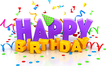 Happy Birtay, , 3d letters, creative 3d art, Birtay greeting card, Birtay 3d art, Birtay concepts, 3d Happy Birtay HD wallpaper