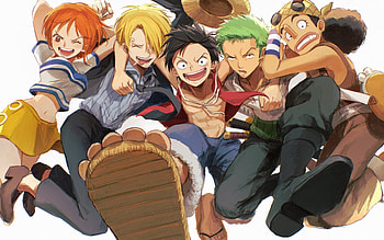One Piece : Luffy & Crew Adventure, Usopp (One Piece), Roronoa Zoro, Monkey D. Luffy, Sanji (One Piece), Nami (One Piece), Anime, One Piece HD wallpaper