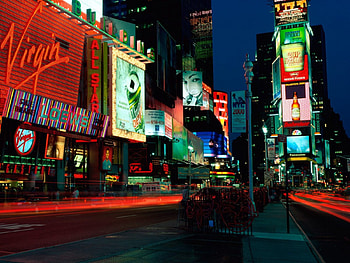 Times Square, NY, lights, Celebrate HD wallpaper
