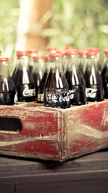 Vintage box, Soda HD phone wallpaper