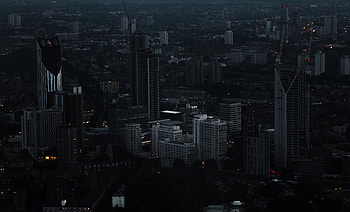 London, uk, night, city, buildings, skyscrapers HD wallpaper