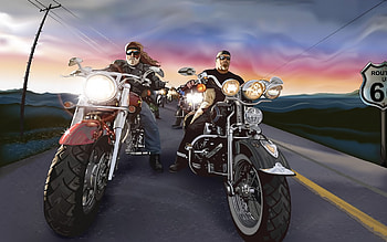 People, Men, Motorcycles HD wallpaper