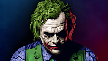 Joker Heath Ledger Illustration, joker, superheroes, artwork, artist, behance, digital-art HD wallpaper