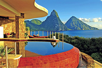 Mountain, sky, pool, nature, water HD wallpaper