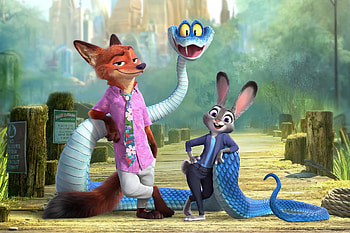 Zootopia 2 : Nick, Judy & Friends in Action, movie, Zootopia 2, Gary De'Snake, Nick Wilde, Judy Hopps HD wallpaper