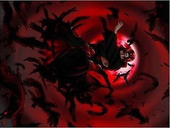 Itachi, naruto, jutsu, crows HD wallpaper