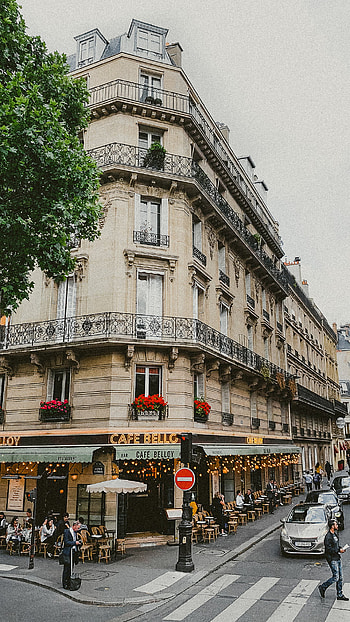 Belloy, Cafe HD phone wallpaper