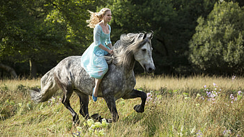 Cinderella, Best movies of 2015, Romantic blonde fog, Lily James movies HD wallpaper