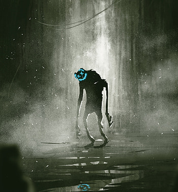 Art, Mask, Being, Creature, Monster HD phone wallpaper