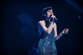 Monika Liu, Lithuanian singer, All details, Rehearsal HD wallpaper