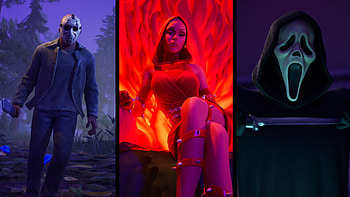 video game, Fortnite, Jason Voorhees, Ghostface (Scream) HD wallpaper