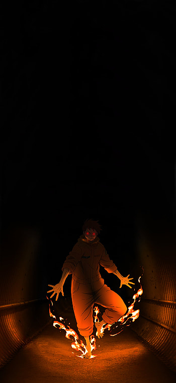 Shinra Kusakabe - Fire Force, Anime, Fire Force HD phone wallpaper