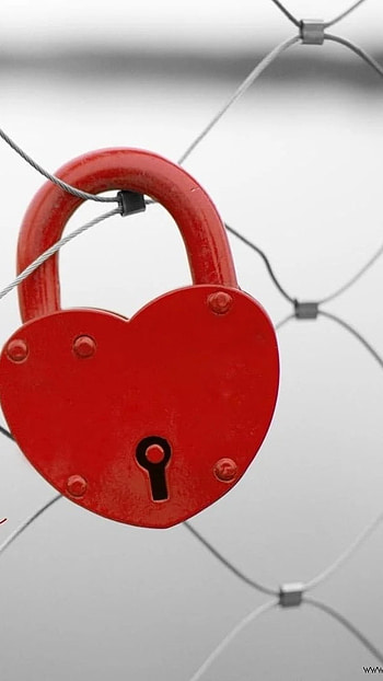 L Love You, Love Lock HD phone wallpaper