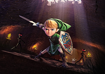 Video game, The Legend of Zelda, Link, the warrior HD wallpaper