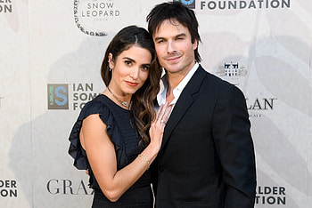 Ian Somerhalder, Nikki Reed, Social media presence, Celebrity news HD wallpaper