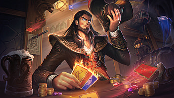 Twisted Fate - League Of Legends, Twisted Fate (League Of Legends), video game, League Of Legends HD wallpaper