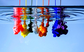Underwater Abstract, colorful, abstract, dye, underwater, multicolor HD wallpaper