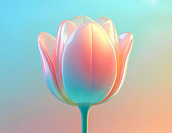 Tulip flower, flower, tulip, love, artistic HD wallpaper