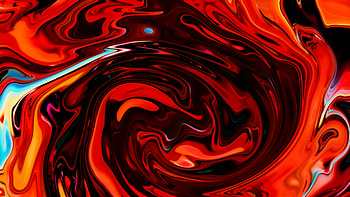 Red Swirl Float Abstract , abstract, artist, artwork, digital-art HD wallpaper