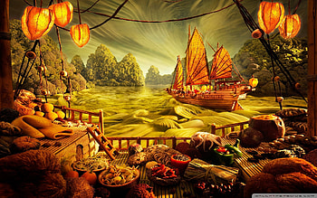 Food Art High Resolution HD wallpaper