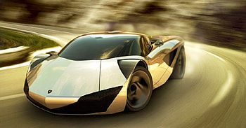 Gorgeous Car, lambo, italian, gold, car HD wallpaper
