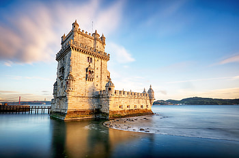 Belem Tower, Lisbon, Fortress, Tagus River HD wallpaper