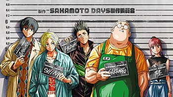 Sakamoto Days Anime – Stylish Characters United, Anime, Sakamoto Days HD wallpaper
