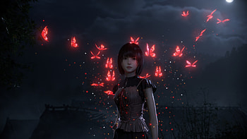 Fatal Frame II — Crimson Butterfly, Video Game, Butterfly HD wallpaper