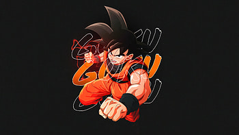 Son Goku Dragon Ball Super Minimal , goku, dragon-ball-super, anime, dragon-ball, dark, black, minimalism, minimalist HD wallpaper