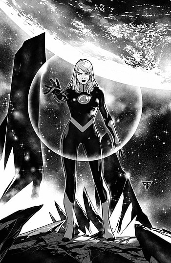 Invisible Woman, Stormbreakers, Artist's proof, Rare cover art HD phone wallpaper