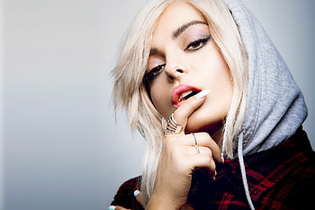 Bebe Rexha, Music artist, Nine songs HD wallpaper