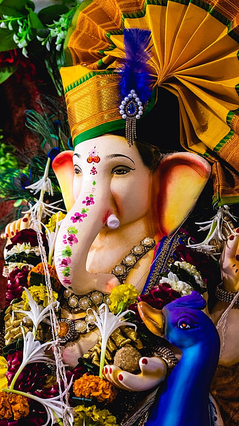 Ganpati , Beautiful, Lord Ganesh HD phone wallpaper