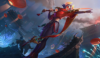 League Of Legends Lunar Beast Fiora , league-of-legends, games, 2021-games, artstation HD wallpaper