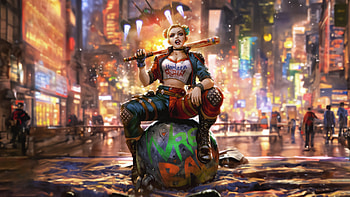 Harley Quinn Riotous Reign, harley-quinn, supervillain, superheroes, artwork, digital-art, artstation HD wallpaper