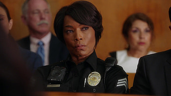 Axon body camera, Angela Bassett, Athena Grant, TV shows HD wallpaper