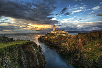 County Donegal , Irish sea, Stunning visuals, High-quality designs HD wallpaper