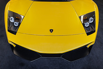 Lamborghini, Cars, Hood, Murcielago HD wallpaper