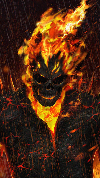 Comic, Ghost Rider HD phone wallpaper