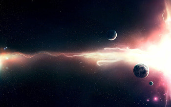 Planet , Celestial beauty, Planetary landscapes, Imaginative visuals HD wallpaper