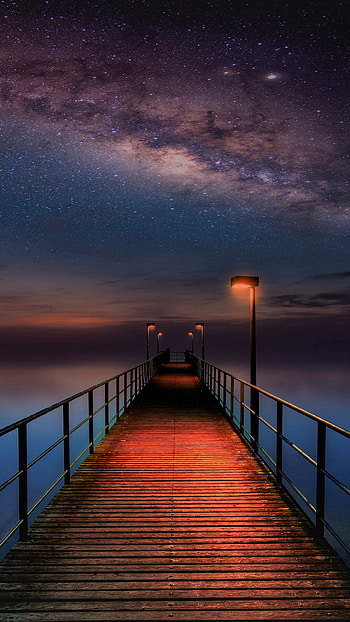 Milky Way, Astounding visuals HD phone wallpaper