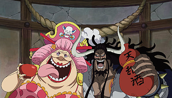 Big Mom & Kaido, Kaido (One Piece), Charlotte Linlin, Anime, One Piece HD wallpaper