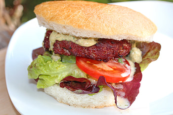 Food, Vegetables, Meat, Buns, Hamburger HD wallpaper