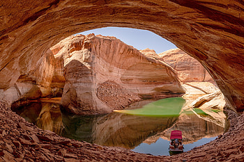 Cathedral in the Desert, Utah, cave, nature, canyons, utah HD wallpaper