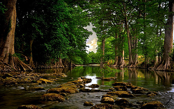 Landscape, Rivers HD wallpaper