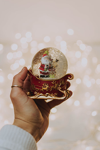 Holidays, New Year, Santa Claus, Toy, Glass, Ball HD phone wallpaper