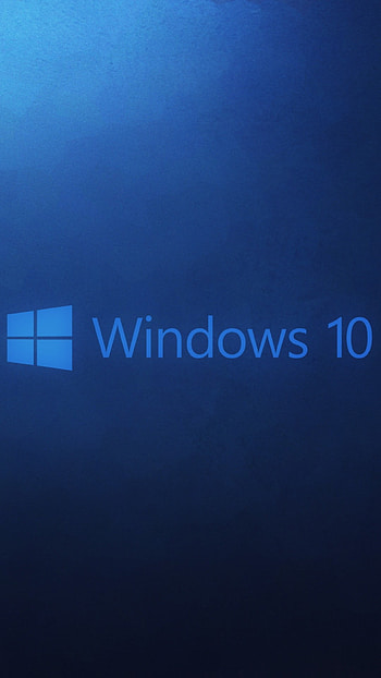 Background Windows 10 Microsoft Operating System Blue . HD phone wallpaper