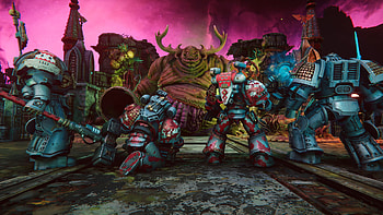Warhammer 40, 000: Chaos Gate - Daemonhunters, Intense battles, Immersive universe, Thrilling missions HD wallpaper