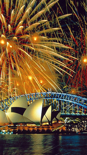 Fireworks HD phone wallpaper